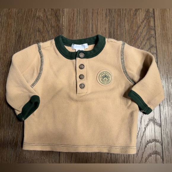 THROWBACK to 2009 Old Navy Boys Long Sleeve Shirt 3-6mo - Picture 5 of 6